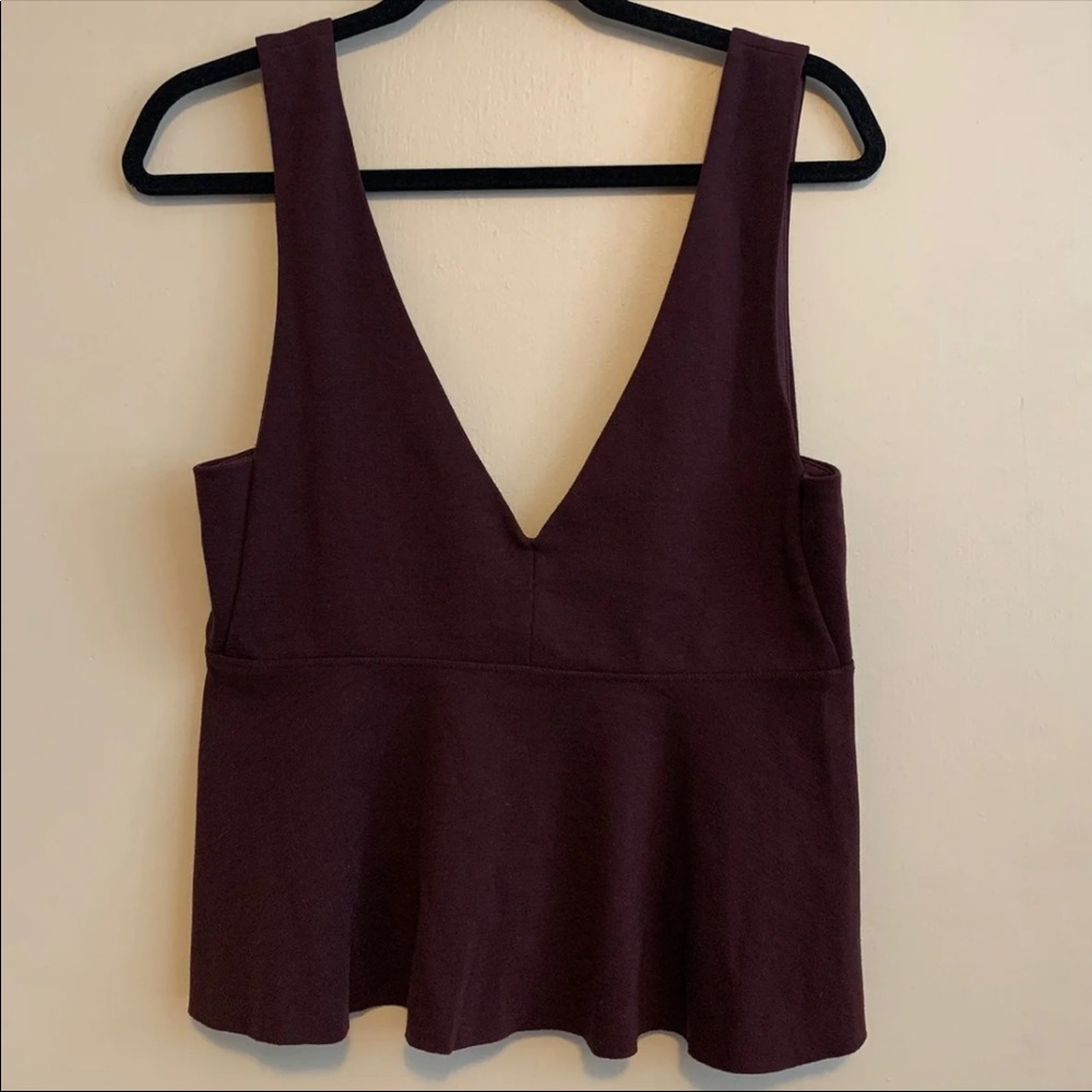 ❌SOLD❌Silence + Noise peplum top